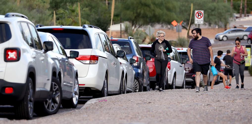 Parking on Tumamoc Hill