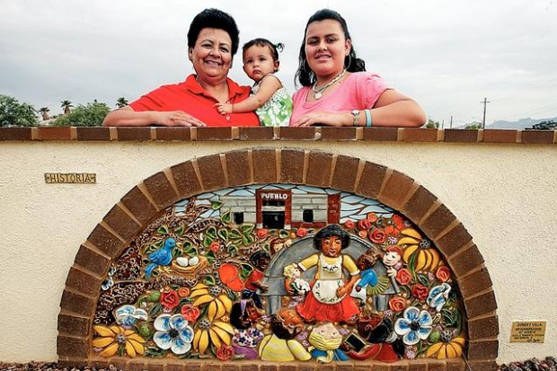 Mosaics bring back 'the good old days' at Sunset Villa  