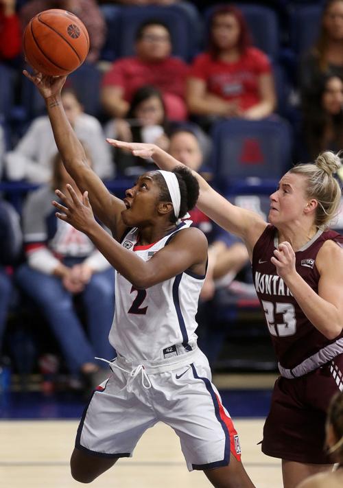 Arizona Wildcats vs. Montana Grizzlies women's college basketball (copy)