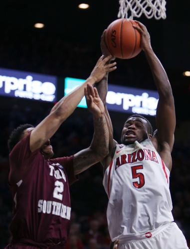 Texas Southern vs. No. 16 Arizona Wildcats college basketball