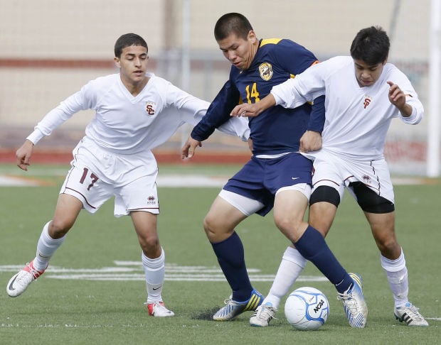 High school boys soccer championship