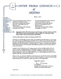 Inter-Tribal Council Statement of Opposition
