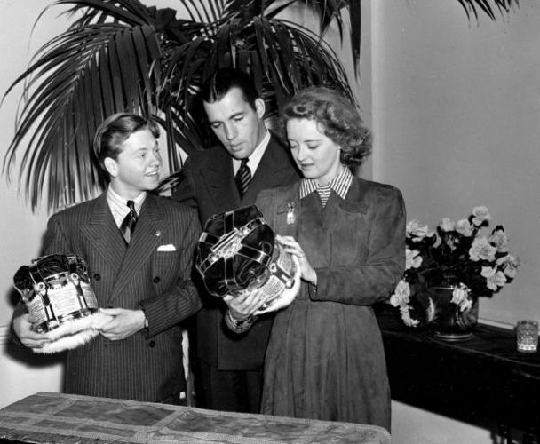 Mickey Rooney. Bette Davis, Ed Sullivan