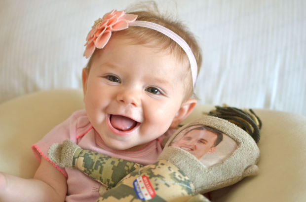 Family Ties: Infant is a reminder of military's sacrifice