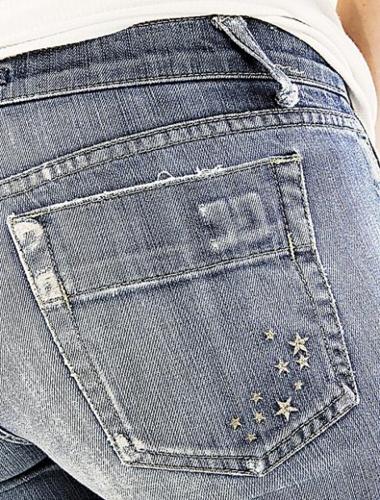 Denim in distress  