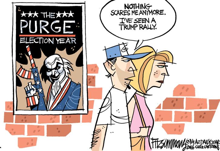 Daily Fitz Cartoon: Election 2016