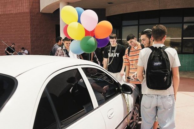 Grads to party hearty, safely  