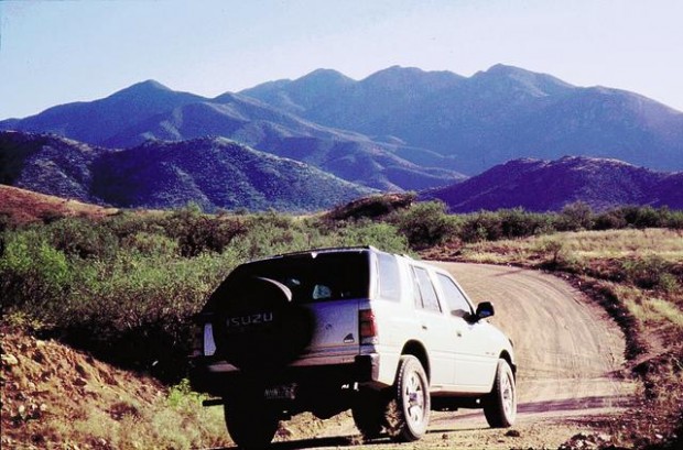 Greaterville Road a dusty, bumpy route  