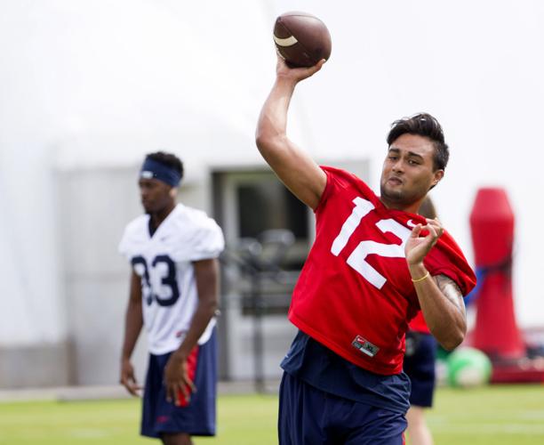 UA practice at Arizona Cardinals