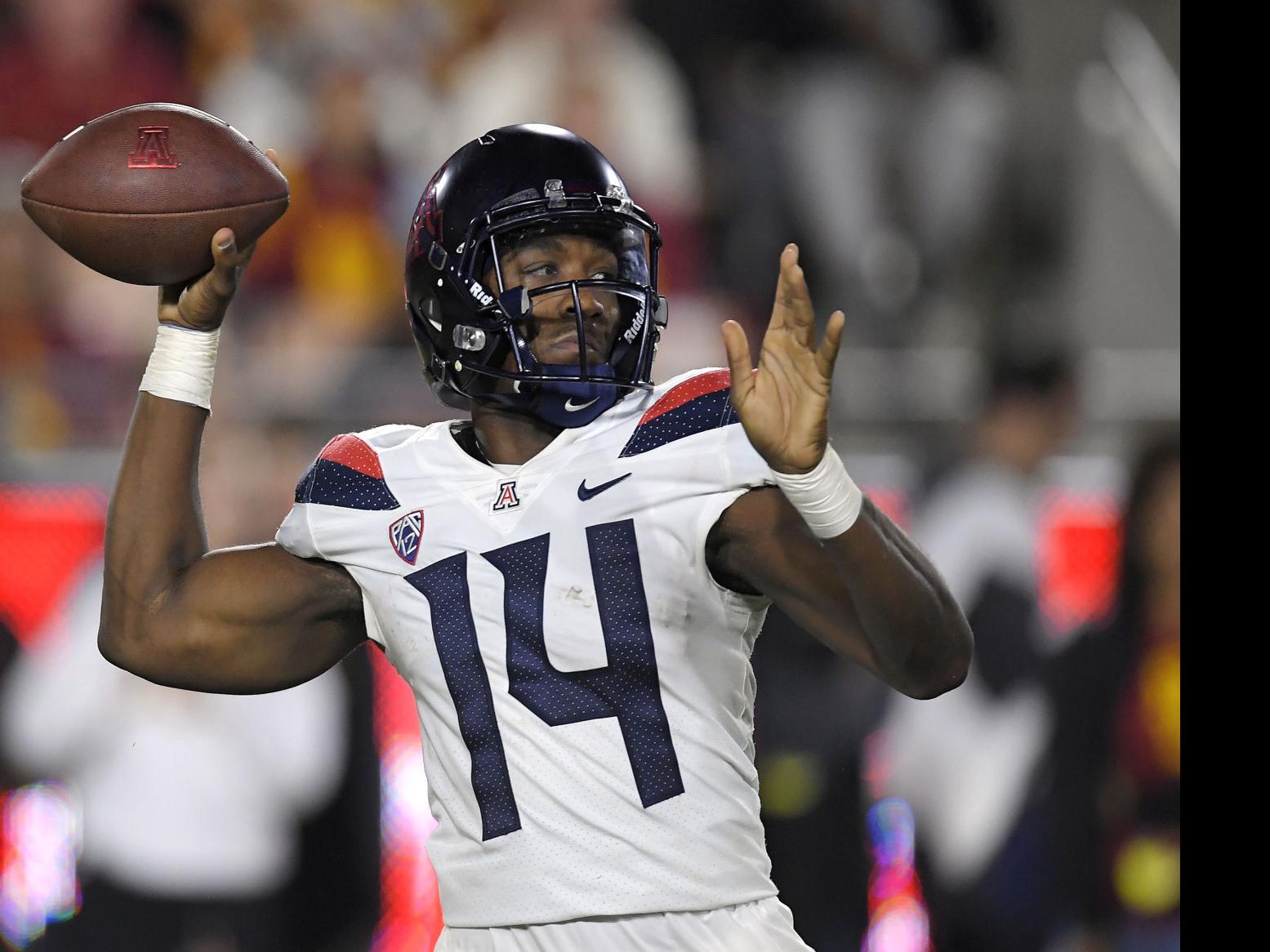 No More Usc Erra Arizona Qb Khalil Tate Helping Wildcats Buck A