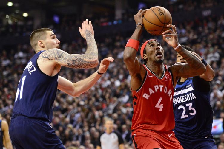 Timberwolves Raptors Basketball