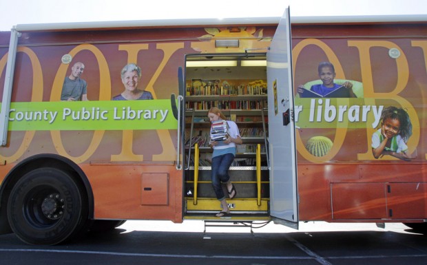 Bus brings books to county residents   