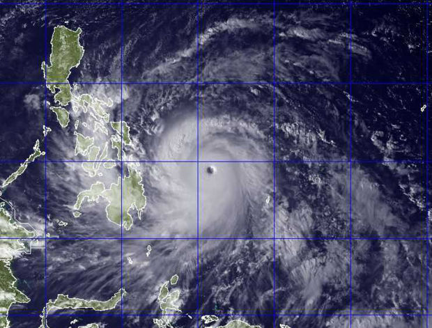 Typhoon in the Philippines