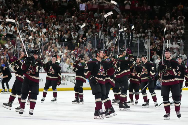 APTOPIX Oilers Coyotes Hockey