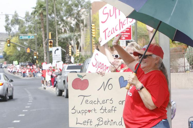 Tucson teacher rally main