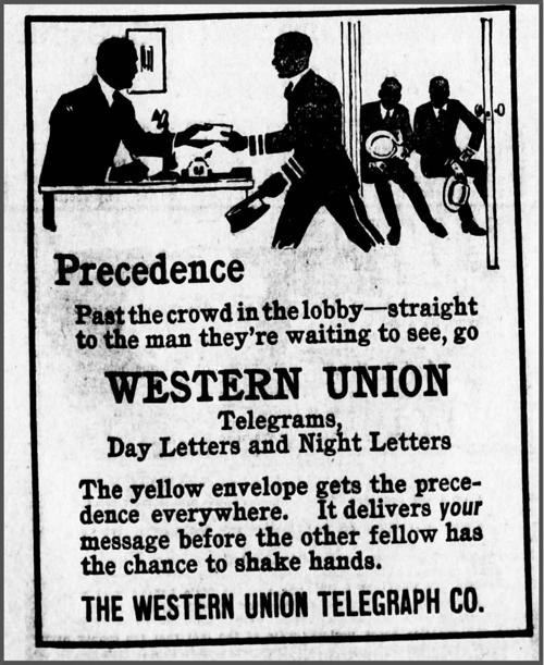 Advertisement June 20, 1916