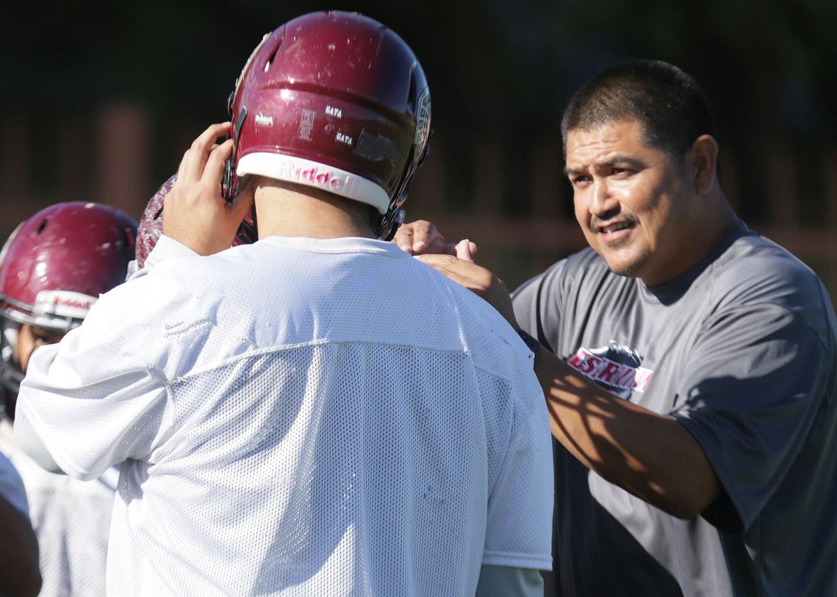 Desert View football practice