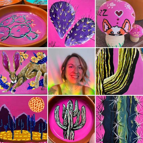 The Pink Saguaro
