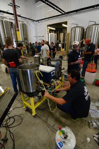 Mitchell brews up a storm