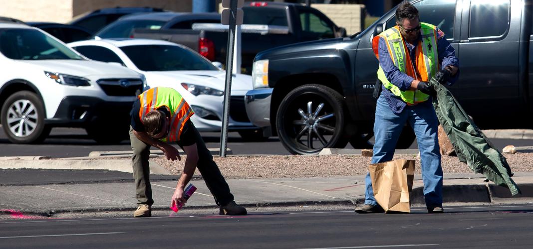 Bus and Pedestrian accident