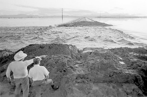 Tropical storms have hit desert  