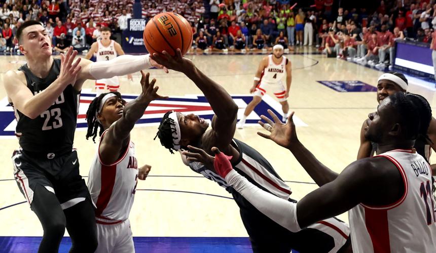 Arizona vs Washington State, Pac 12 baskeball (copy)