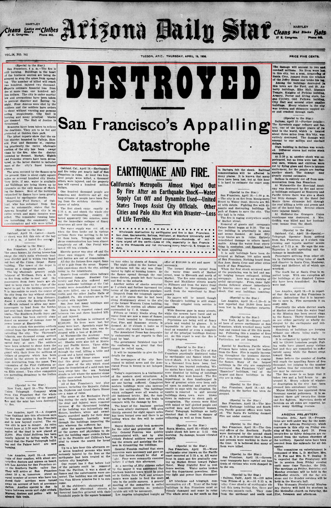 1906 san francisco earthquake research paper