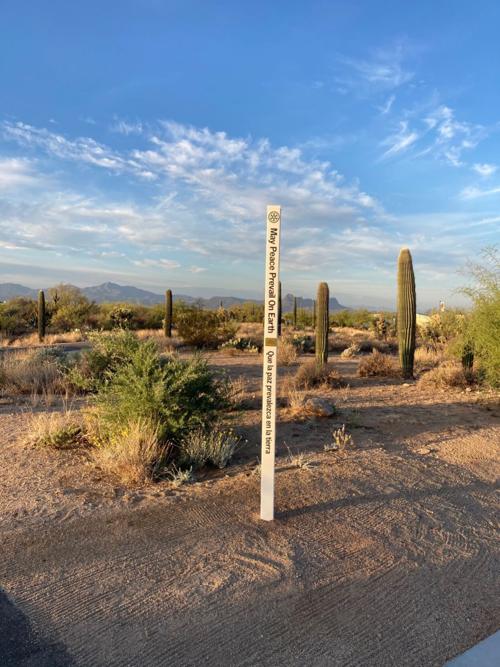 Rotary Club of MaranaDove Mountain to dedicate "peace pole" at northwestside park