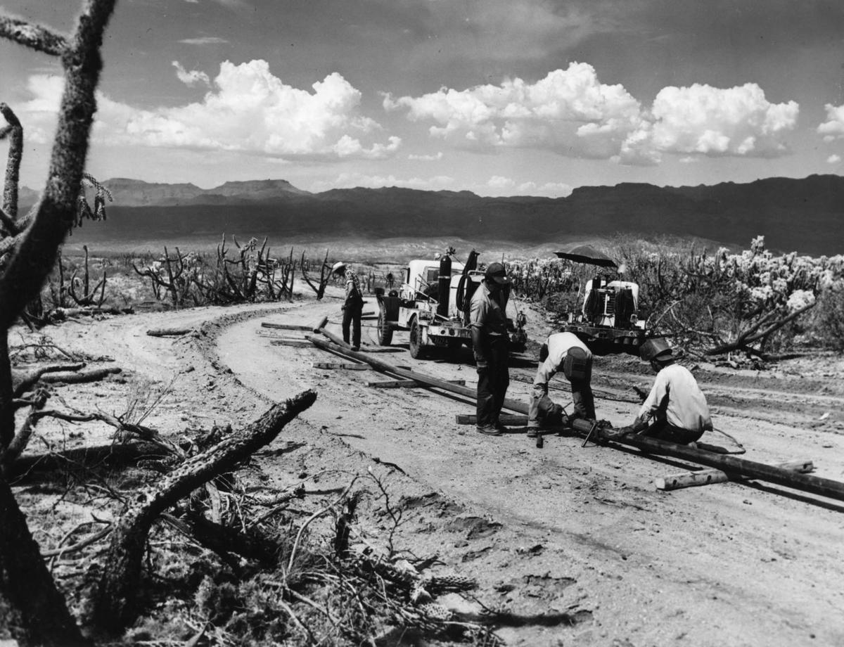Photos The birth and life of San Manuel mine, smelter and town in