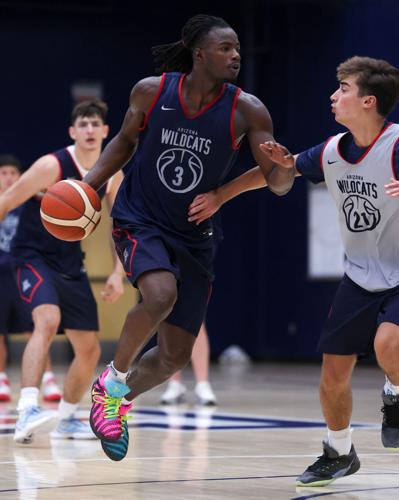 Arizona men’s basketball practice