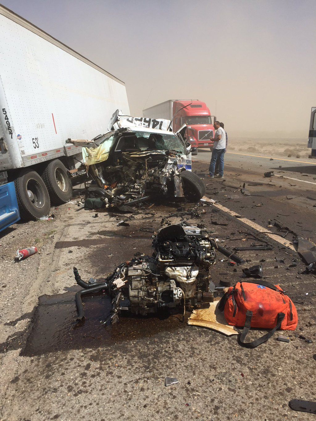 I10 opens east of Tucson after 12vehicle pileup Local