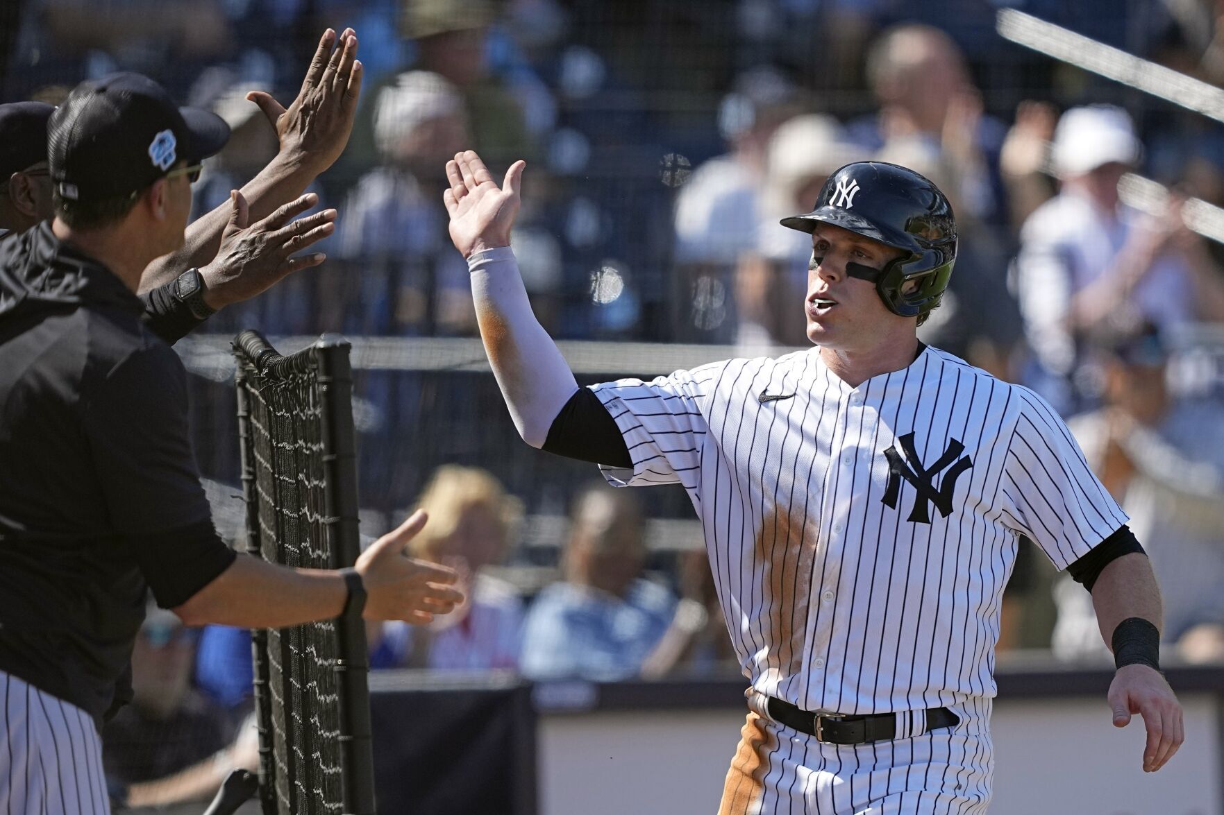 Oblique issue could delay start of season for Yankees Harrison Bader