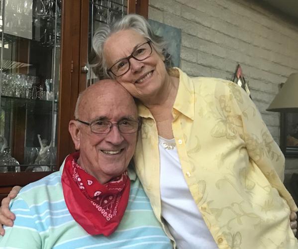 Bob and Beth Walkup in their home on November 2nd, 2020