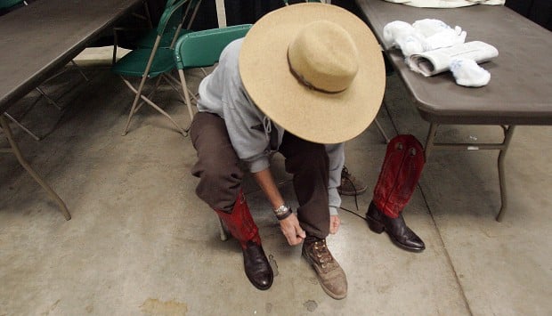 Tucson Old West Round-Up is held at fairgrounds   