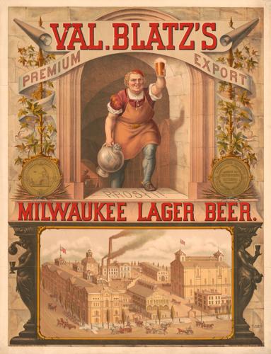 Milwaukee Lager Beer ad