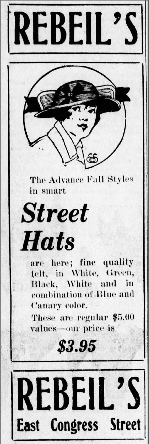 Advertisement July 15, 1916