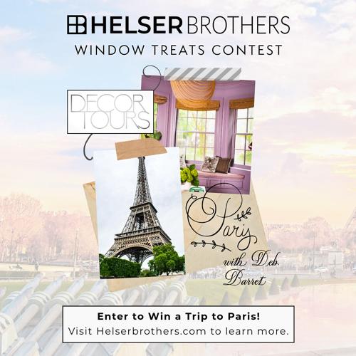 Design Your Way to Paris! Helser Brothers Announces 2026 Window Treats Contest