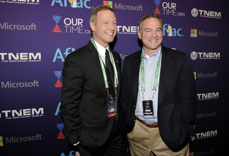 Tim Kaine with Martin O'Malley, 2013
