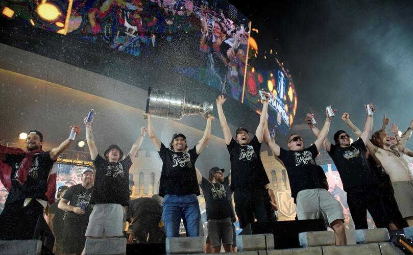 Golden Knights Parade Hockey
