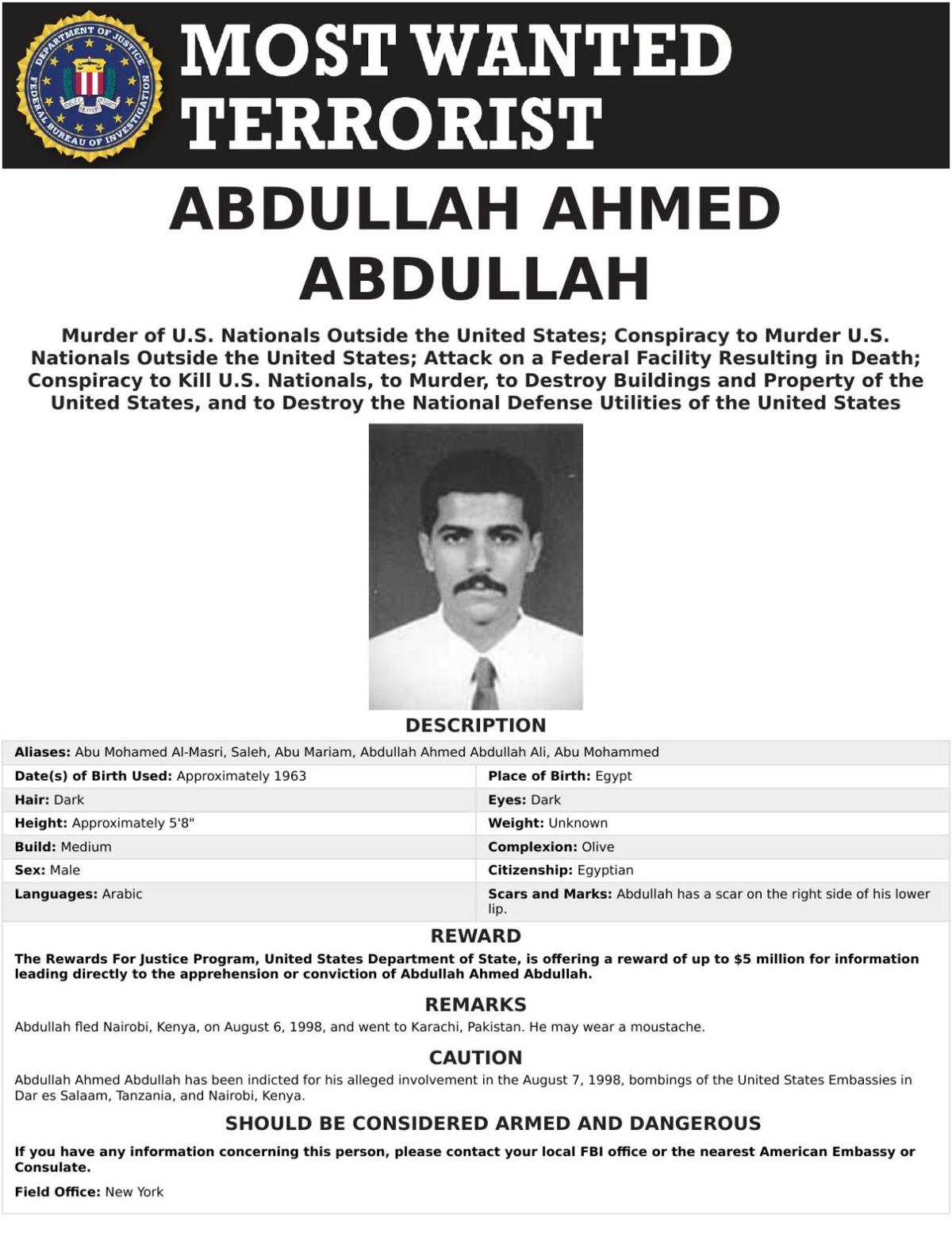 ABDULLAH AHMED ABDULLAH