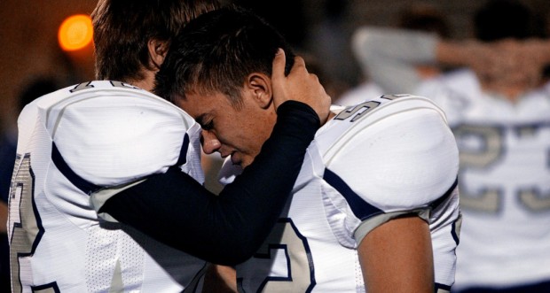 High school football: Defensive stop lets Cienega advance to first title game   