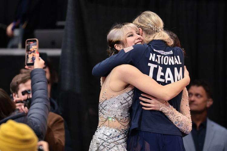 Skaters compete in the 2026 U.S. Figure Skating Championships at Enteprise Center