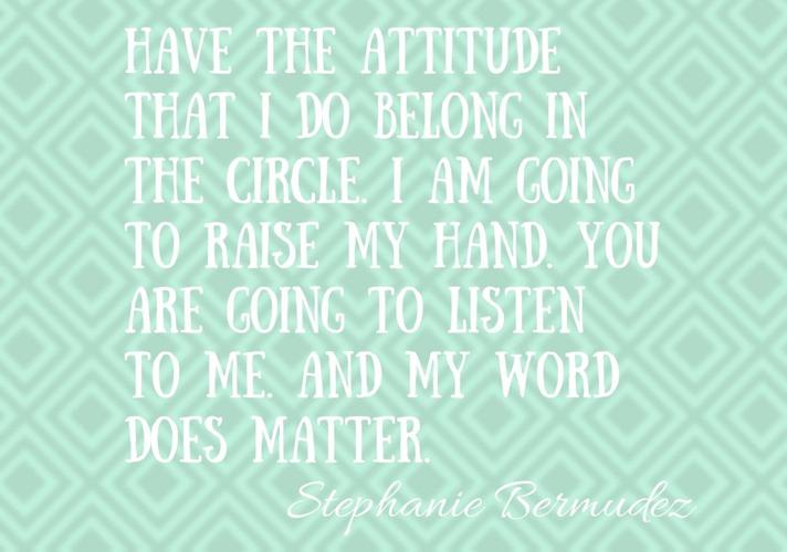 Stephanie Bermudez quote