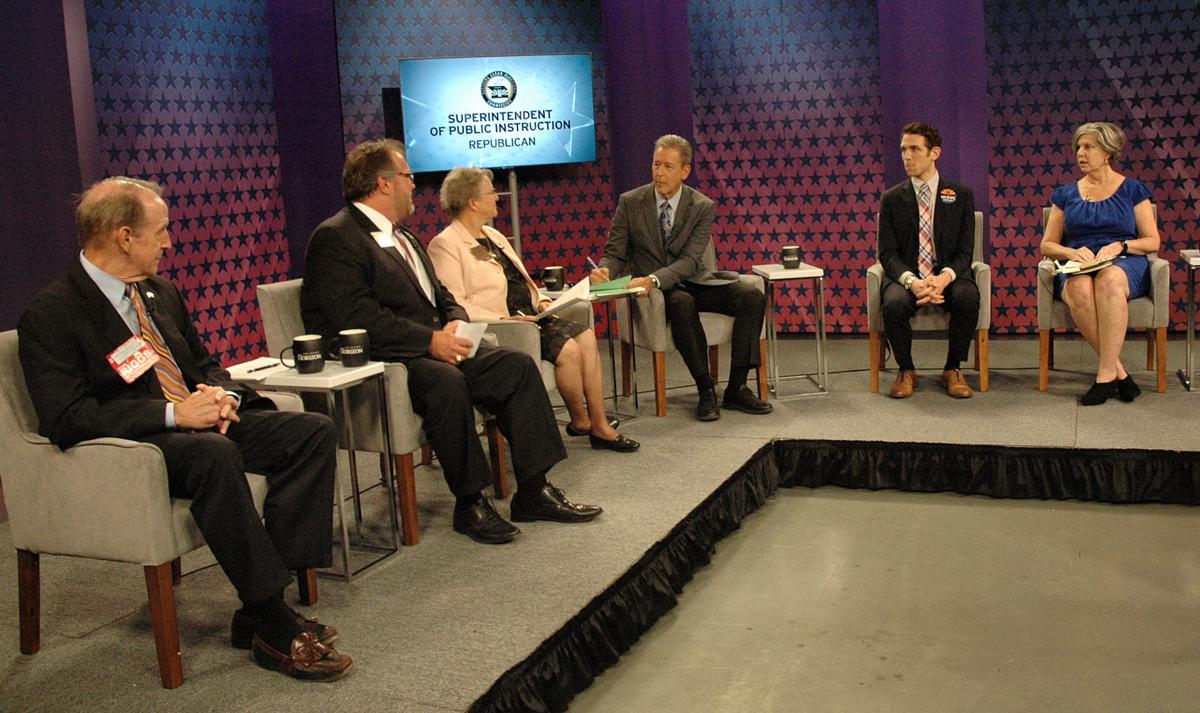 School superintendent debate