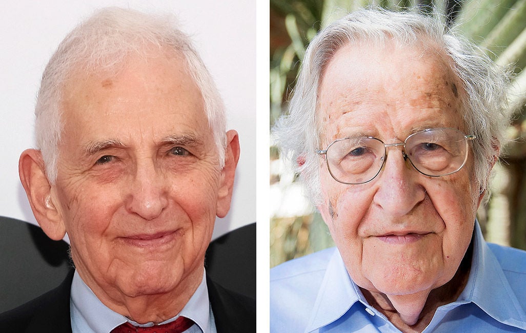 Daniel Ellsberg, Noam Chomsky