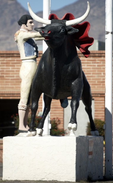 Tucson, AZ - El Toro, the Brave Black Bull