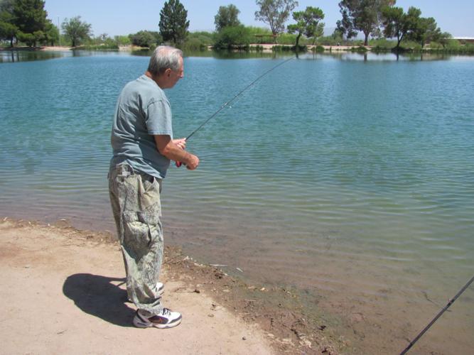 Silverbell Lake fishing