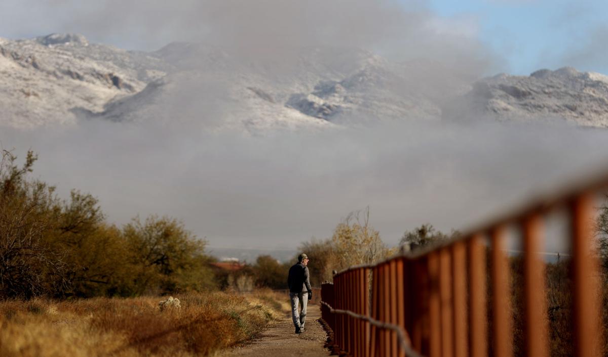 Tucson weather Cloudy with average January temperatures