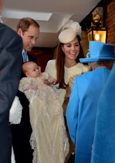 Christening of Britain's Prince George