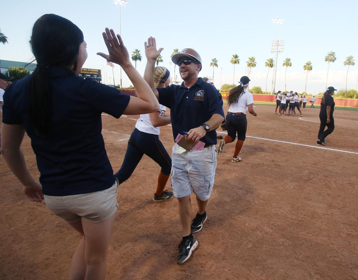 High school softball